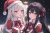 女性サンタクロース　イラスト　No284