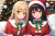 女性サンタクロース　イラスト　No292