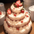 クリスマスケーキ　イラスト　No23