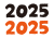 2025の黒と赤のセット