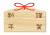 謹賀新年のみ書かれた絵馬の年賀状用素材