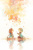 冬に使えそうなファンタジー絵本風イラスト！背景や便せんに使いやすい絵本の様な水彩イラスト