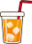 カップに入ったソフトドリンク
