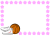 バスケットシューズとボールと桜（入学・卒業）３