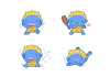 節分を盛り上げる青鬼くん