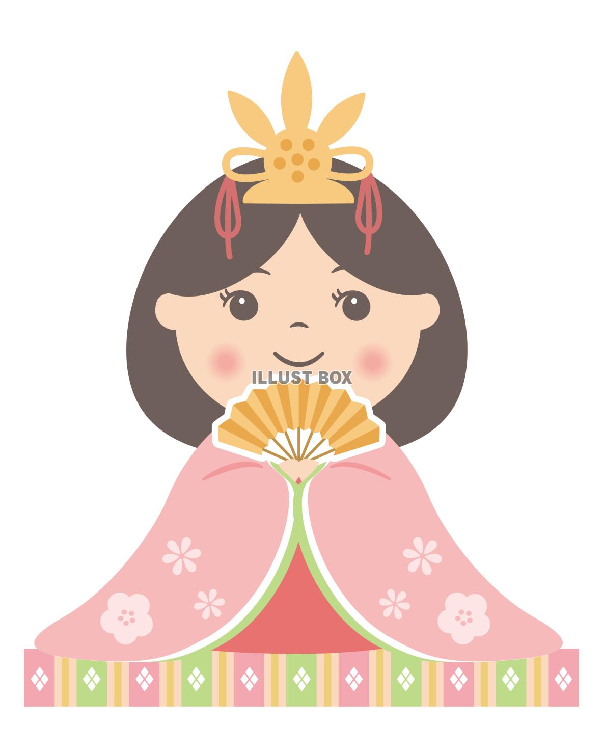 ひな祭り★ひな人形★おひなさまイラスト★姫