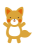 2_動物_キツネ・万歳