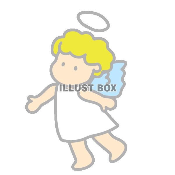 立っている天使