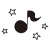 音符と星