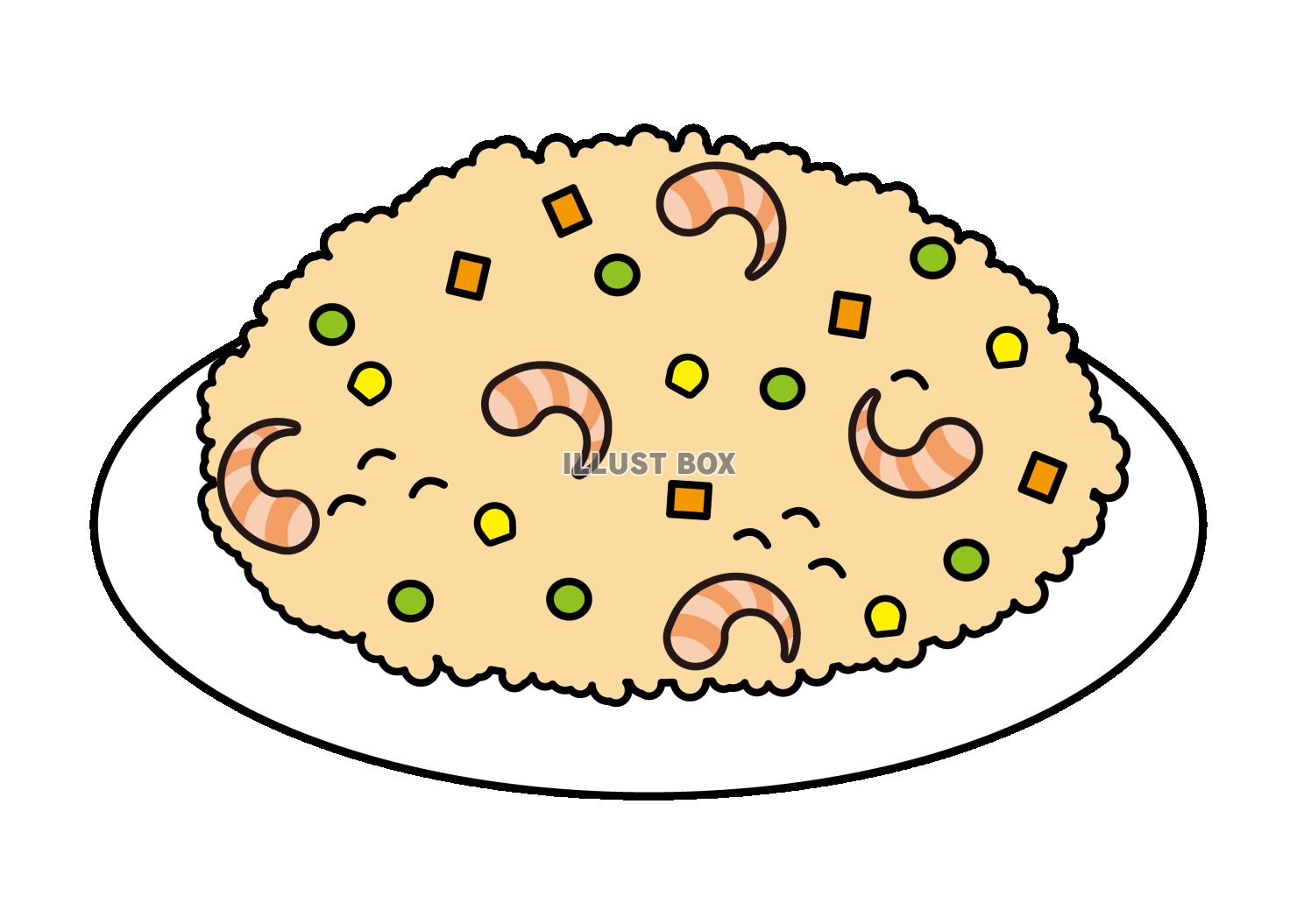 1_食べ物_エビピラフ