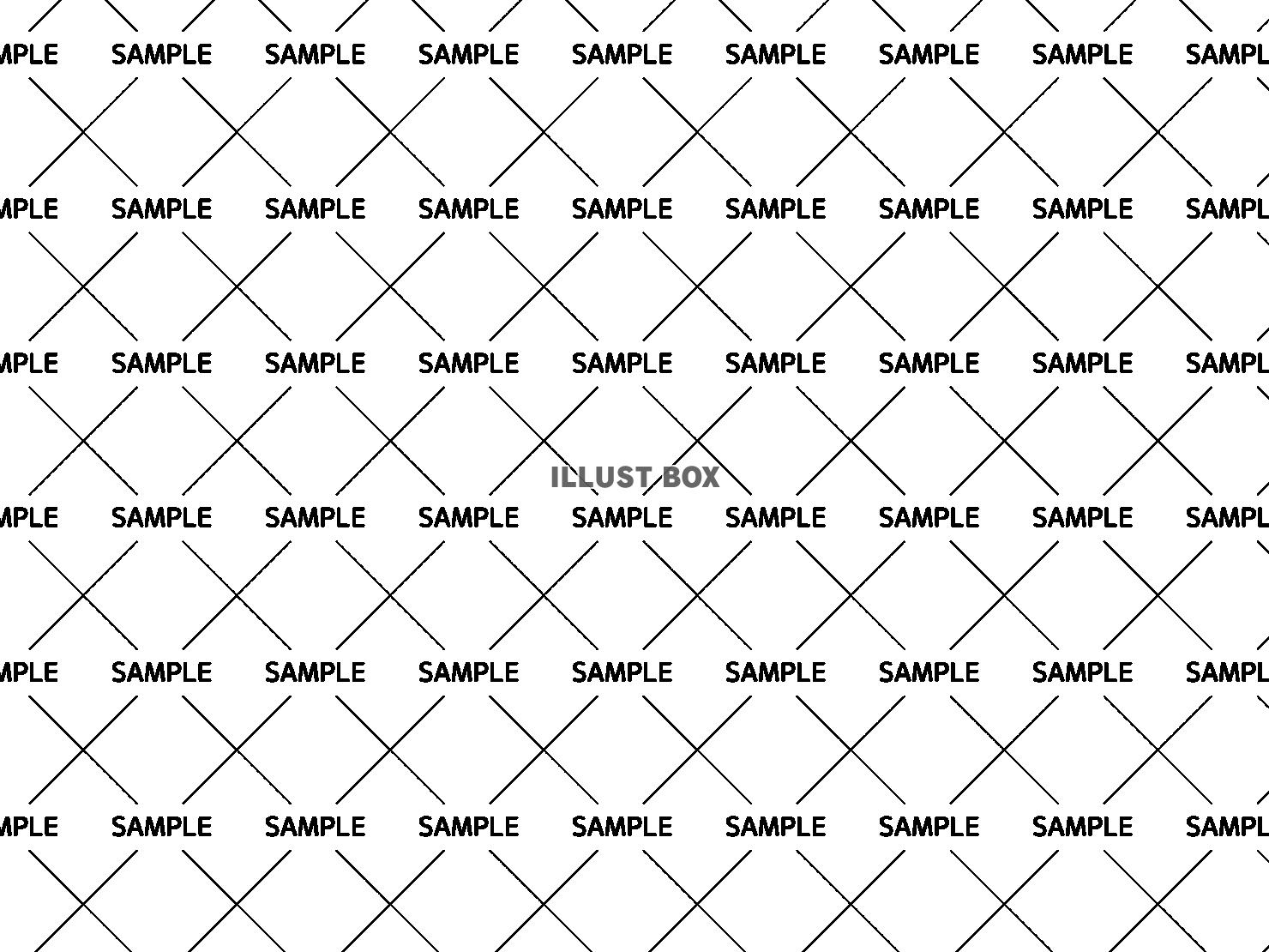【透過png画像】サンプル（sample）透かしウォーターマ...