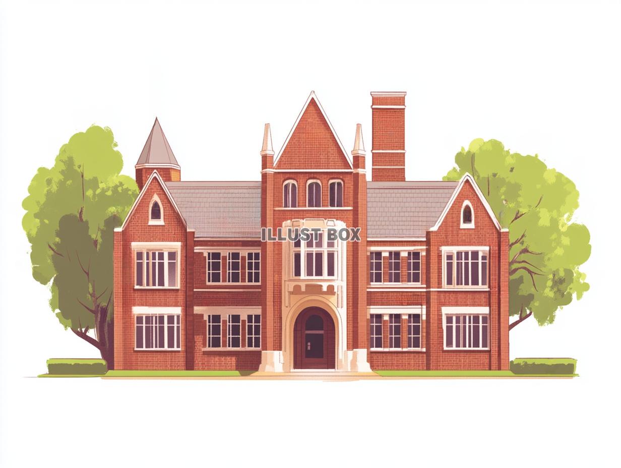 学校・建物 #01