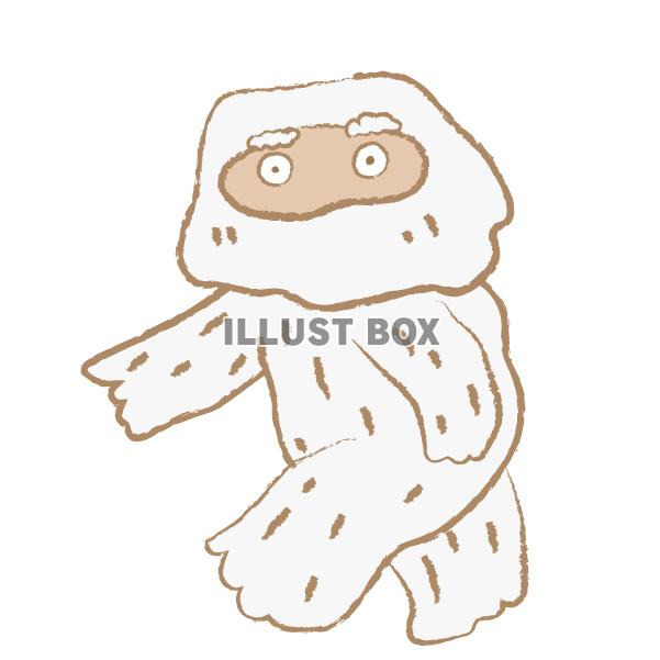 歩く雪男