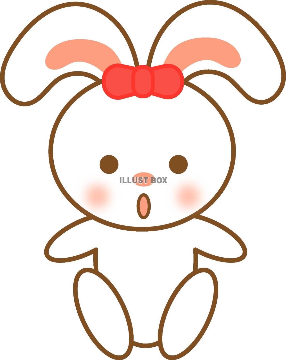 かわいいうさぎ