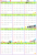 2025年度４月始まり年間カレンダー（音符・星）