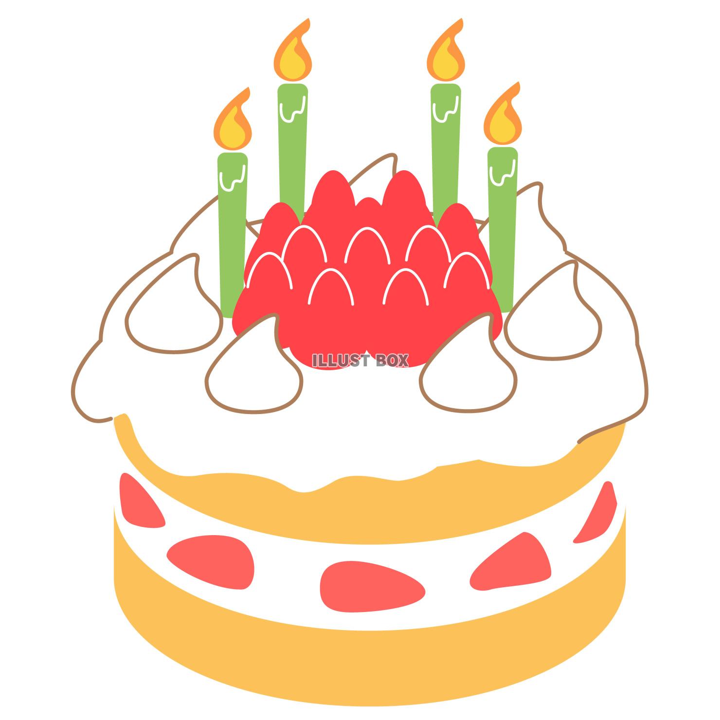 パーティなどのホールケーキ