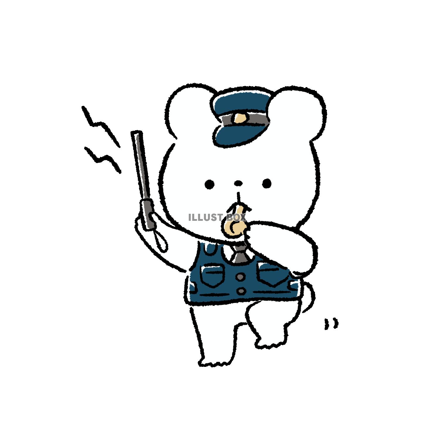 警察くま
