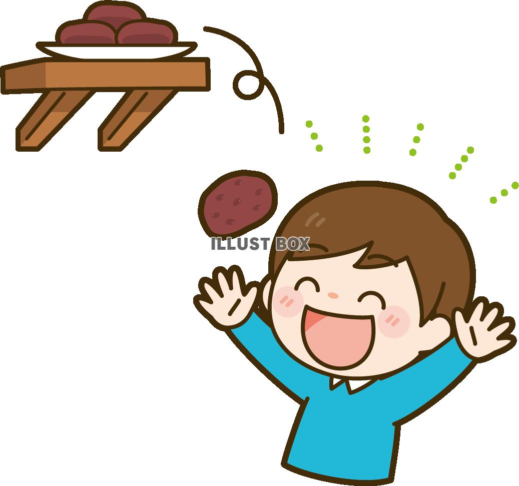 棚から牡丹餅