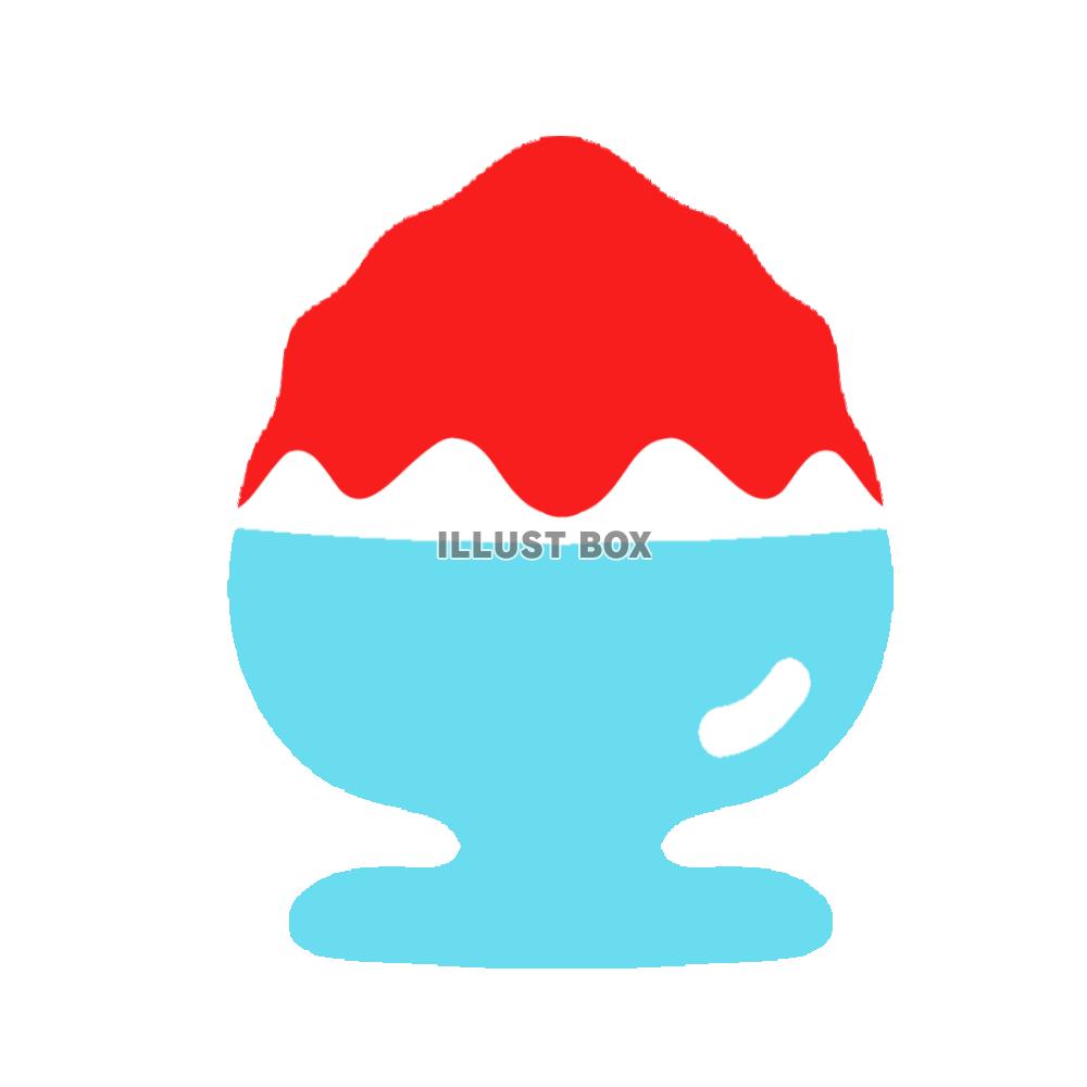 かき氷素材　透過png