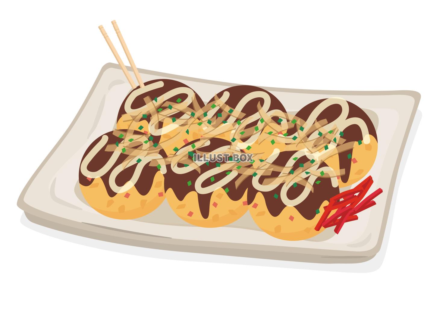 食事★和食シリージ★たこ焼き