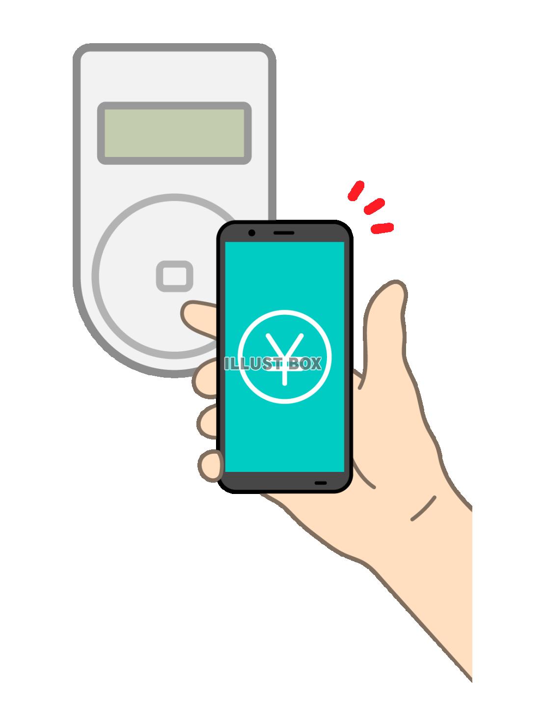 スマホと決済端末