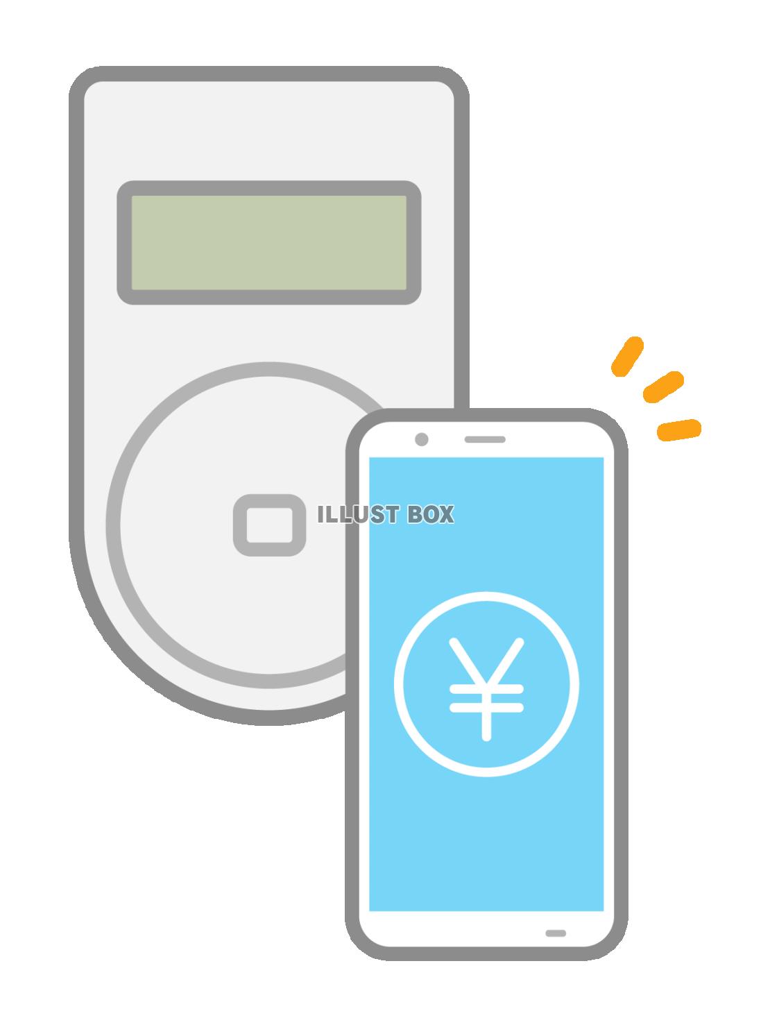 スマホと決済端末