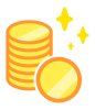 重ねたお金
