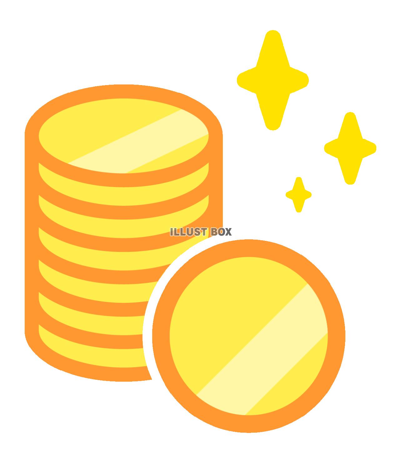 重ねたお金