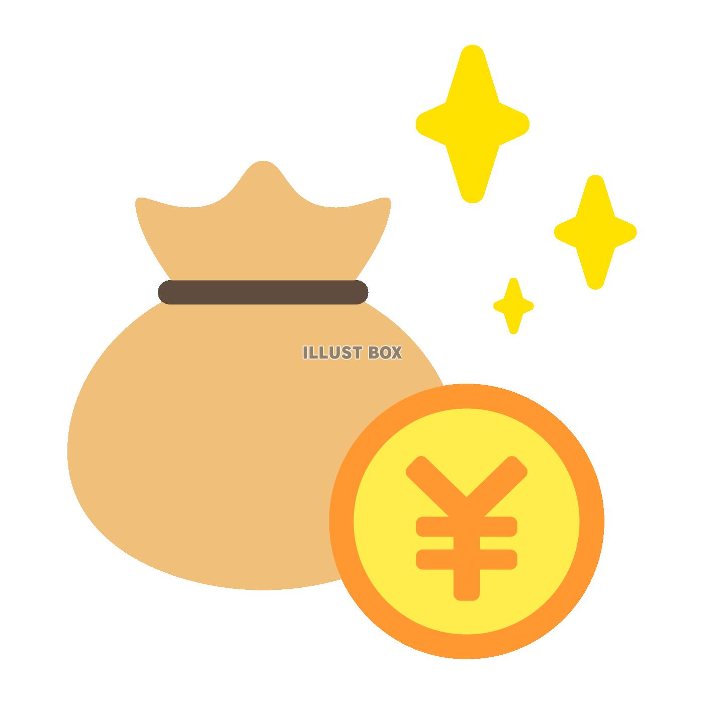 巾着袋とお金