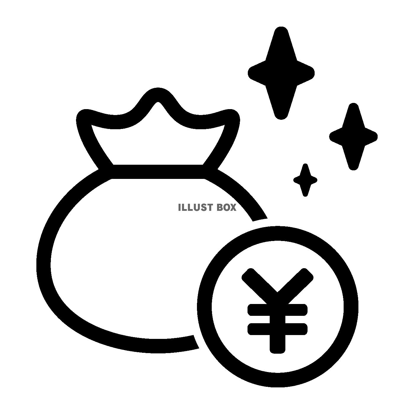 巾着袋とお金
