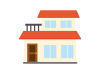 シンプルな家のアイコン