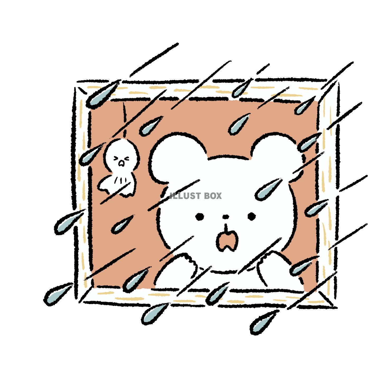 豪雨とくま