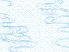 【JPG画像】 流水紋水色背景波文様壁紙フリー素材