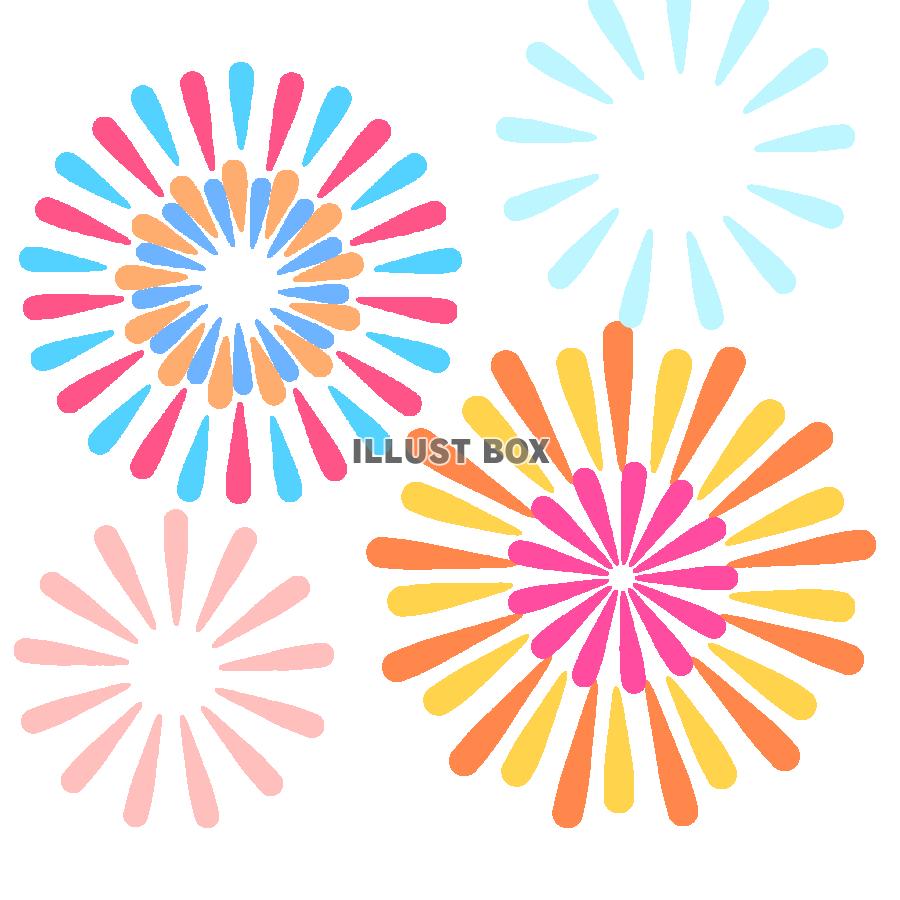 打ち上げ花火　透過png
