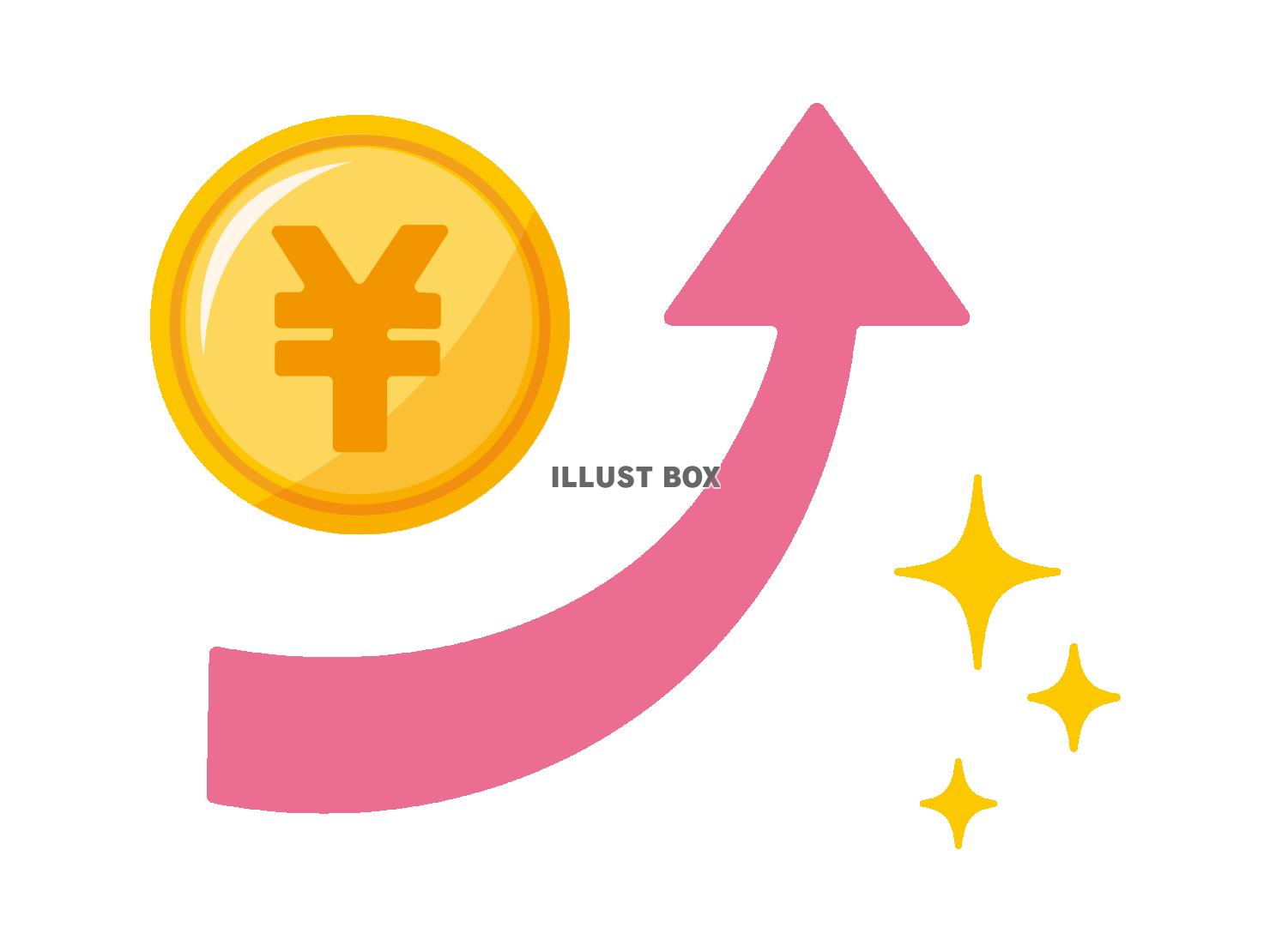 シンプルなお金のイラスト