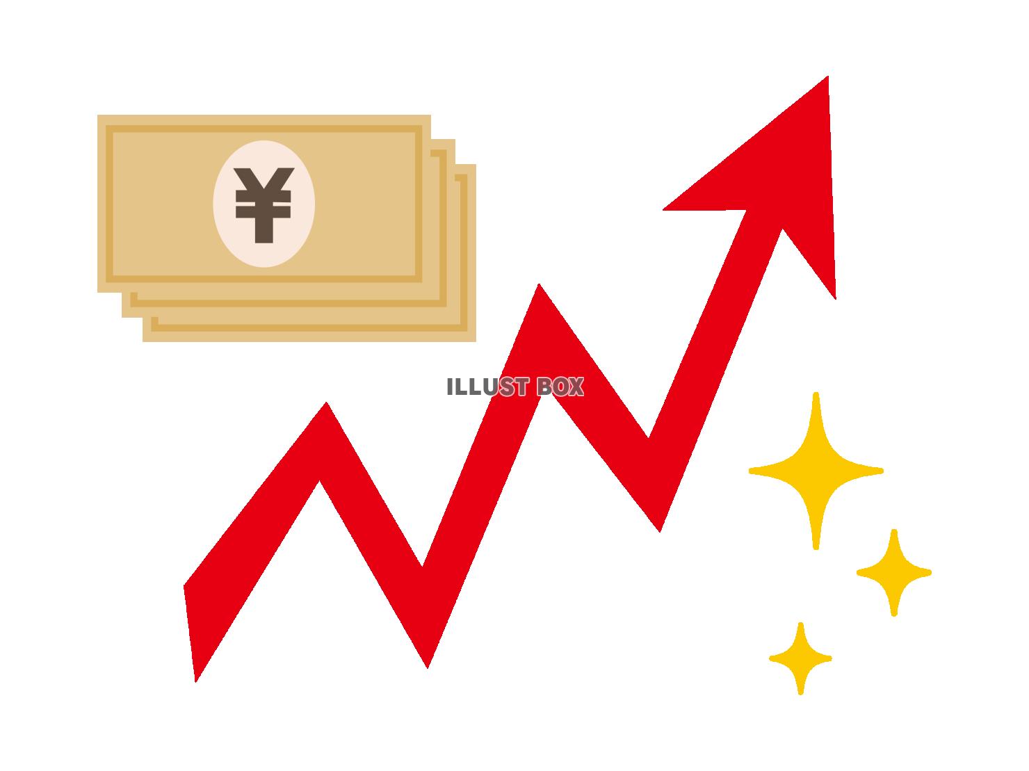 シンプルなお金のイラスト