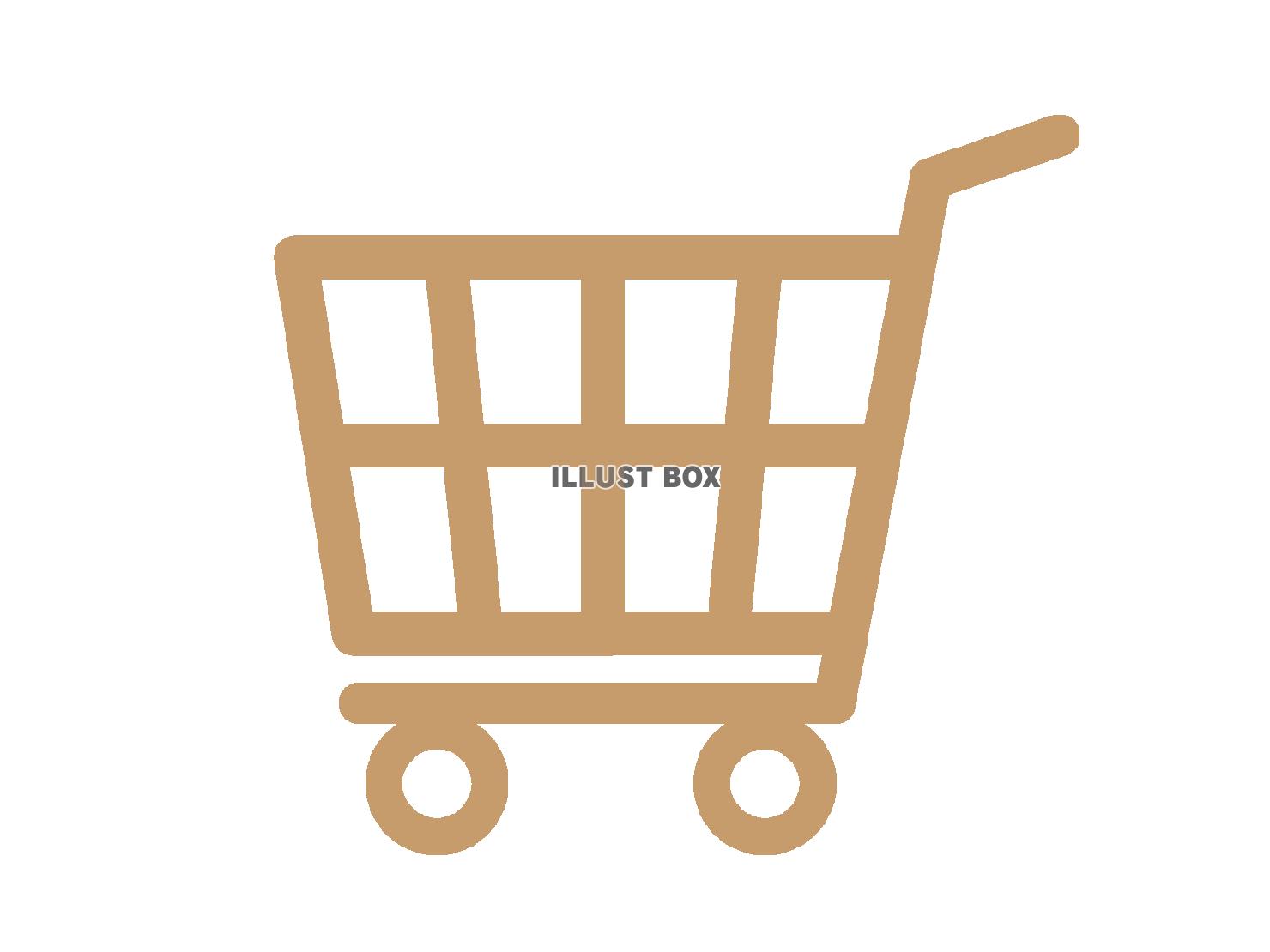 ショッピングカートのアイコン（買い物かご）