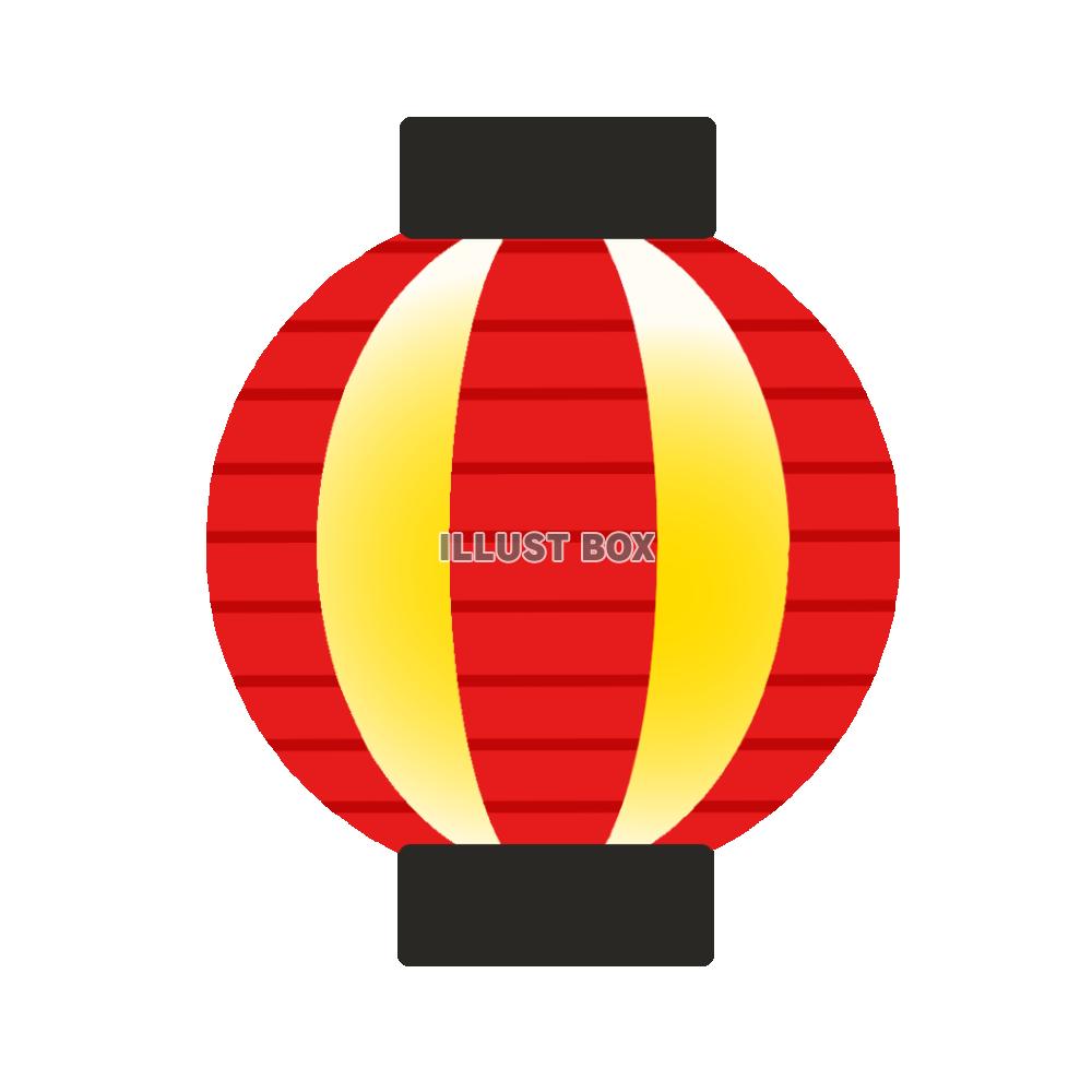 祭りのちょうちん　透過png