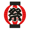 祭り文字入りちょうちん　透過png