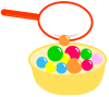 スーパーボールすくい４（ポイとボール）