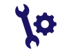メンテナンスのアイコン（修理のマーク）