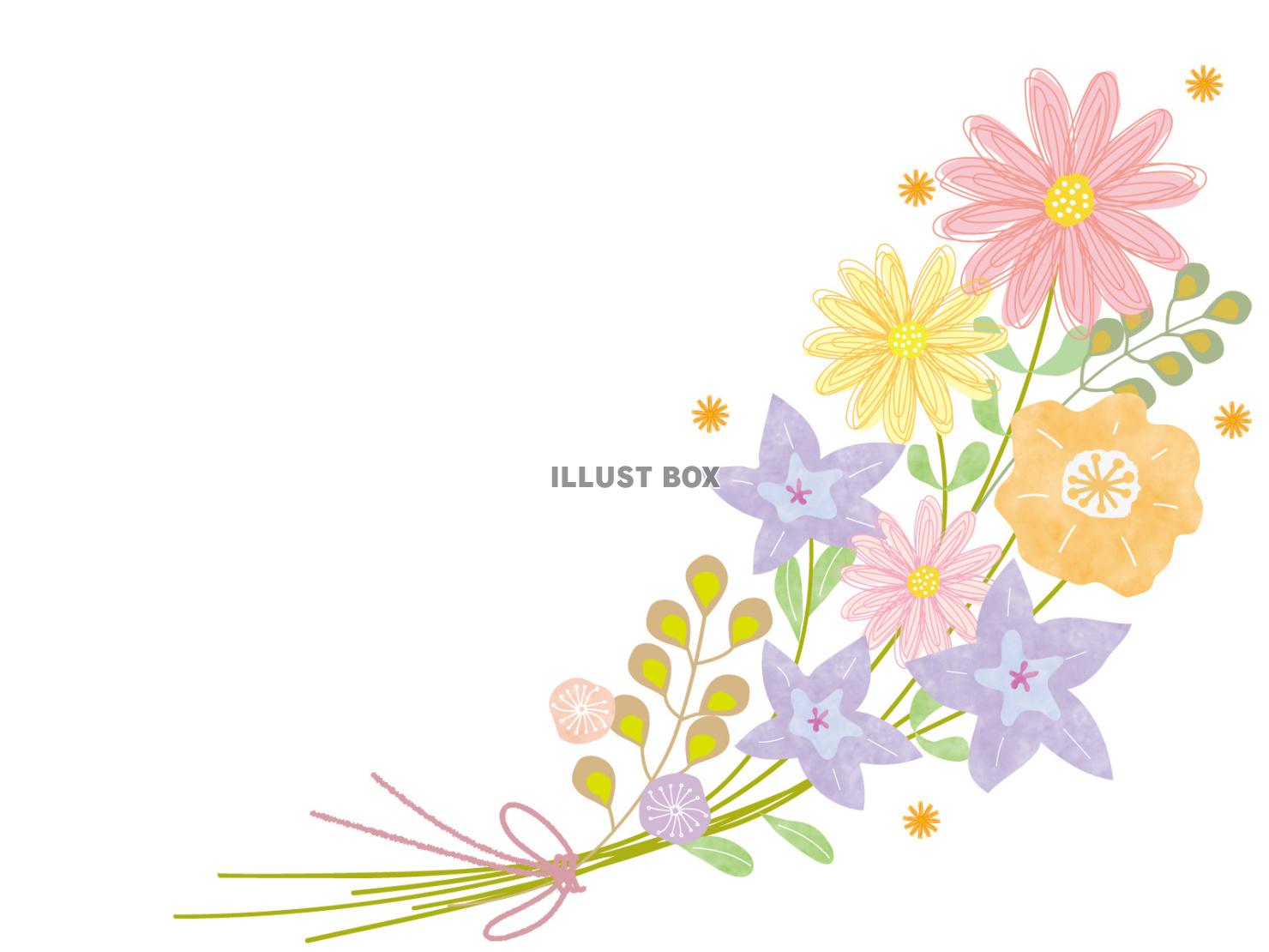 秋の花ブーケ_北欧風new