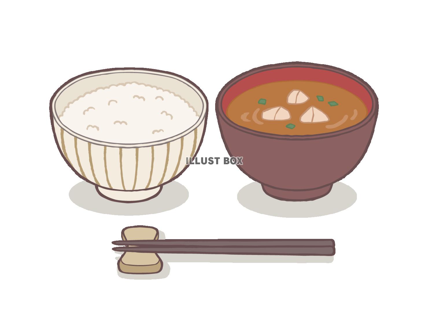 ごはんとお味噌汁