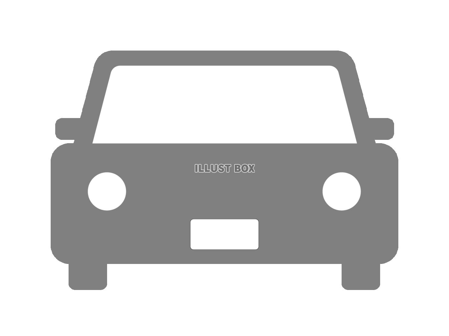 車のアイコン（自動車のシルエット）