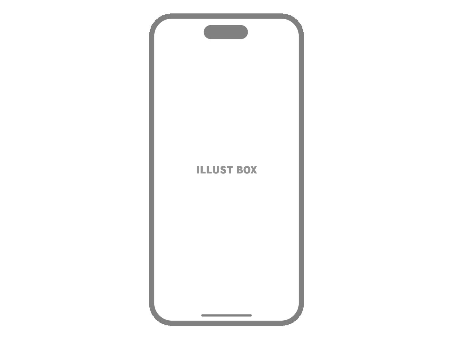 スマートフォンのマーク（スマホアイコン）