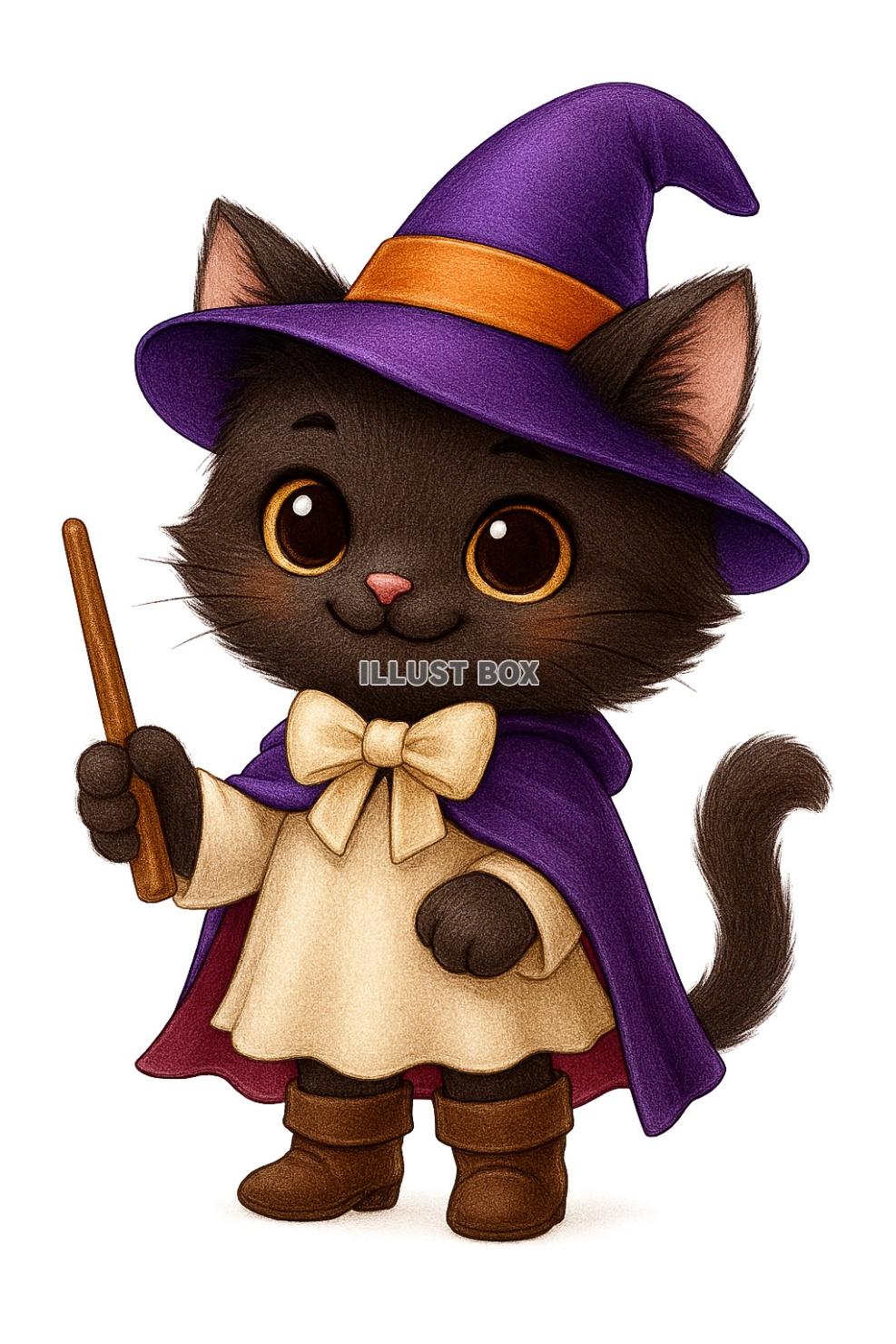猫　魔女　魔法使い