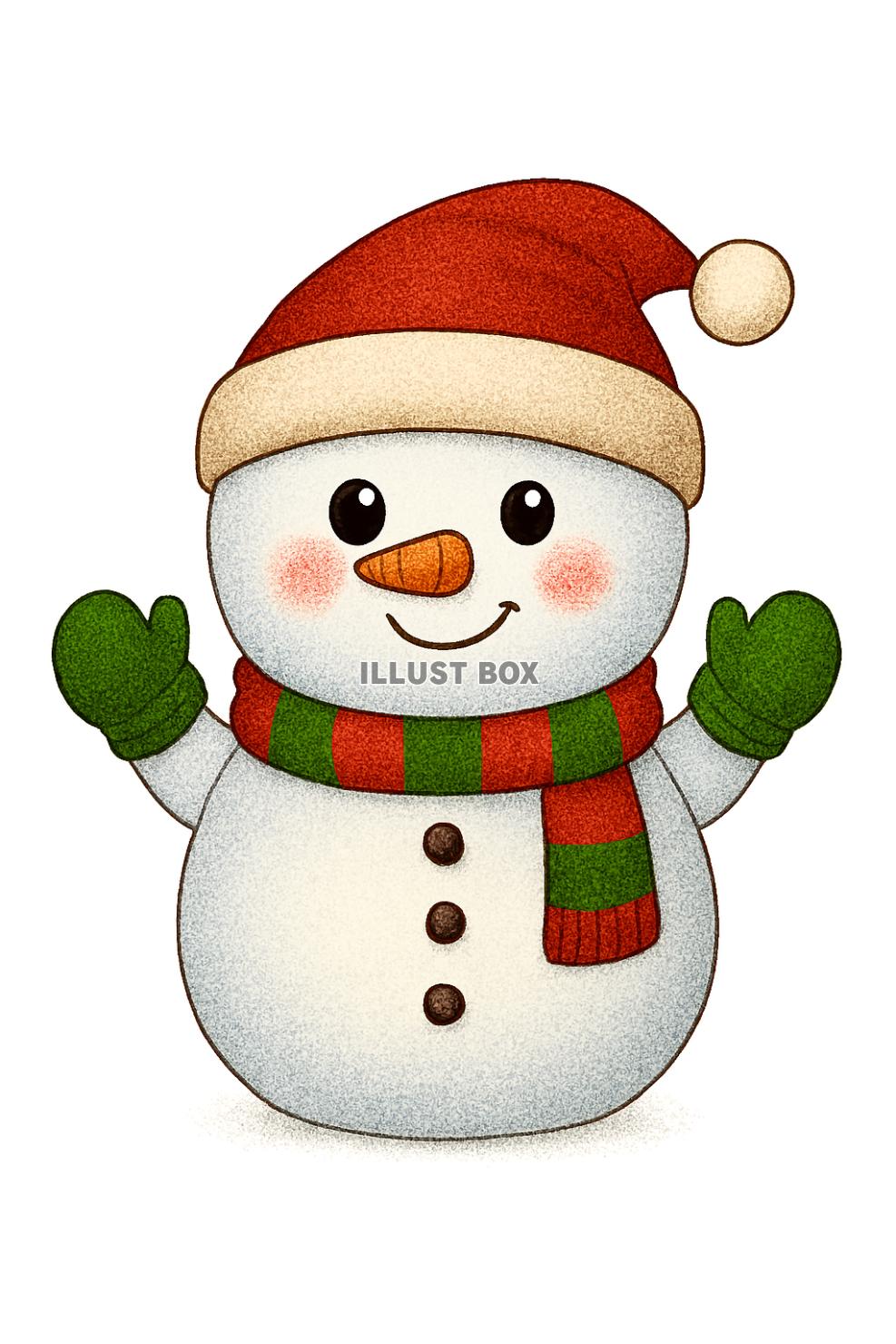 スノーマン　雪だるま　クリスマス