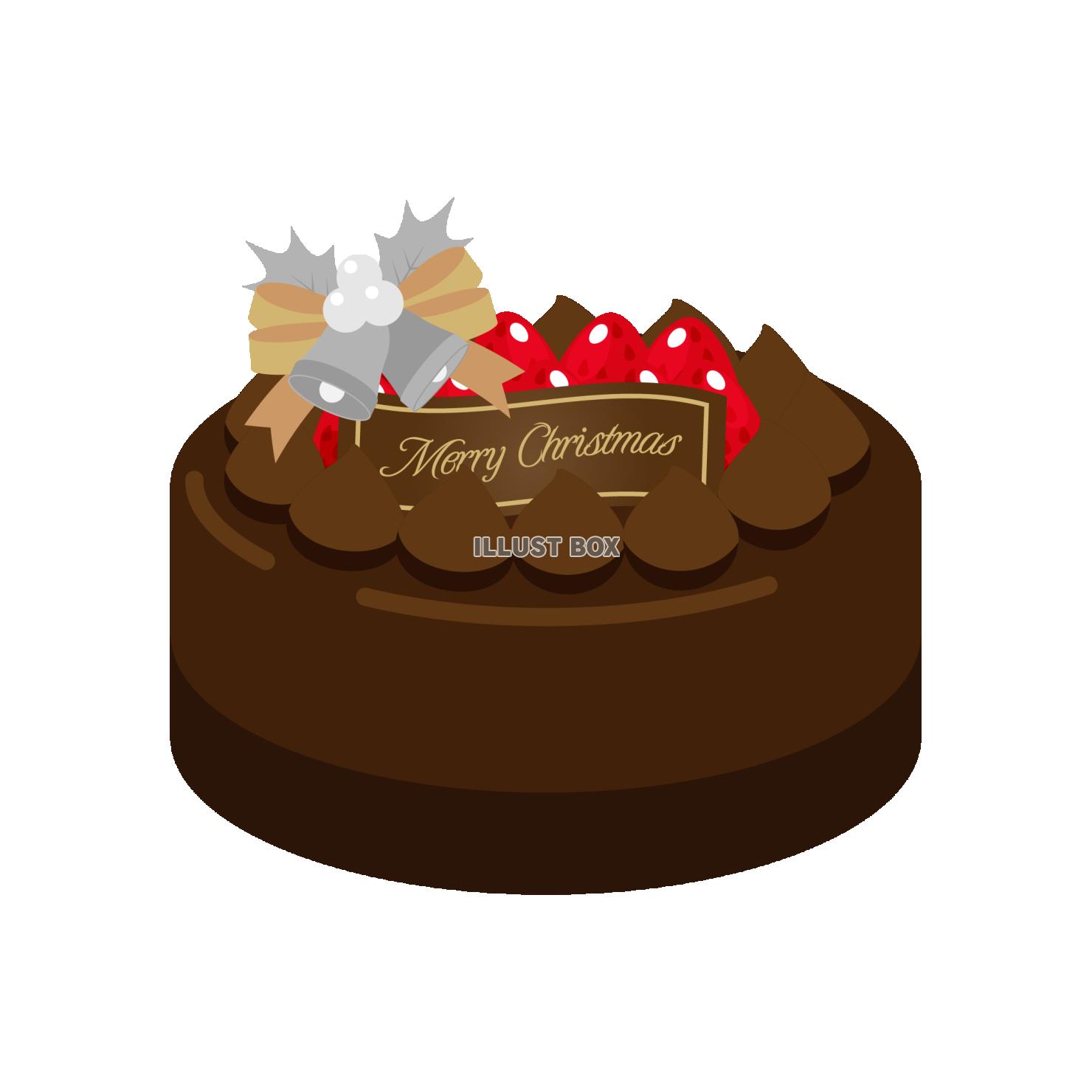 クリスマスケーキ（チョコレートケーキ）４
