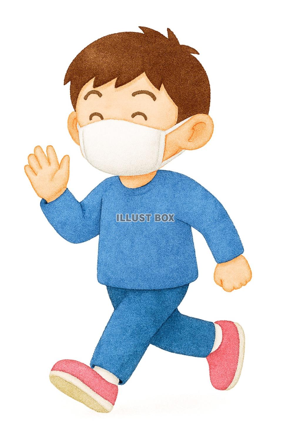 マスク　風邪　男の子