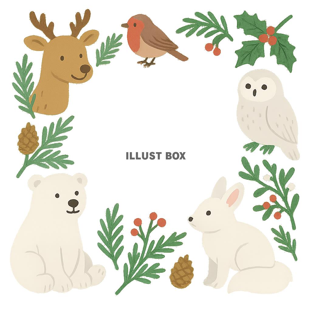 クリスマスフレーム002